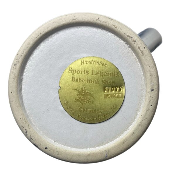 Sports Legends Babe Ruth Stein Lidded Genuine Limited Edition - Picture 15 of 16